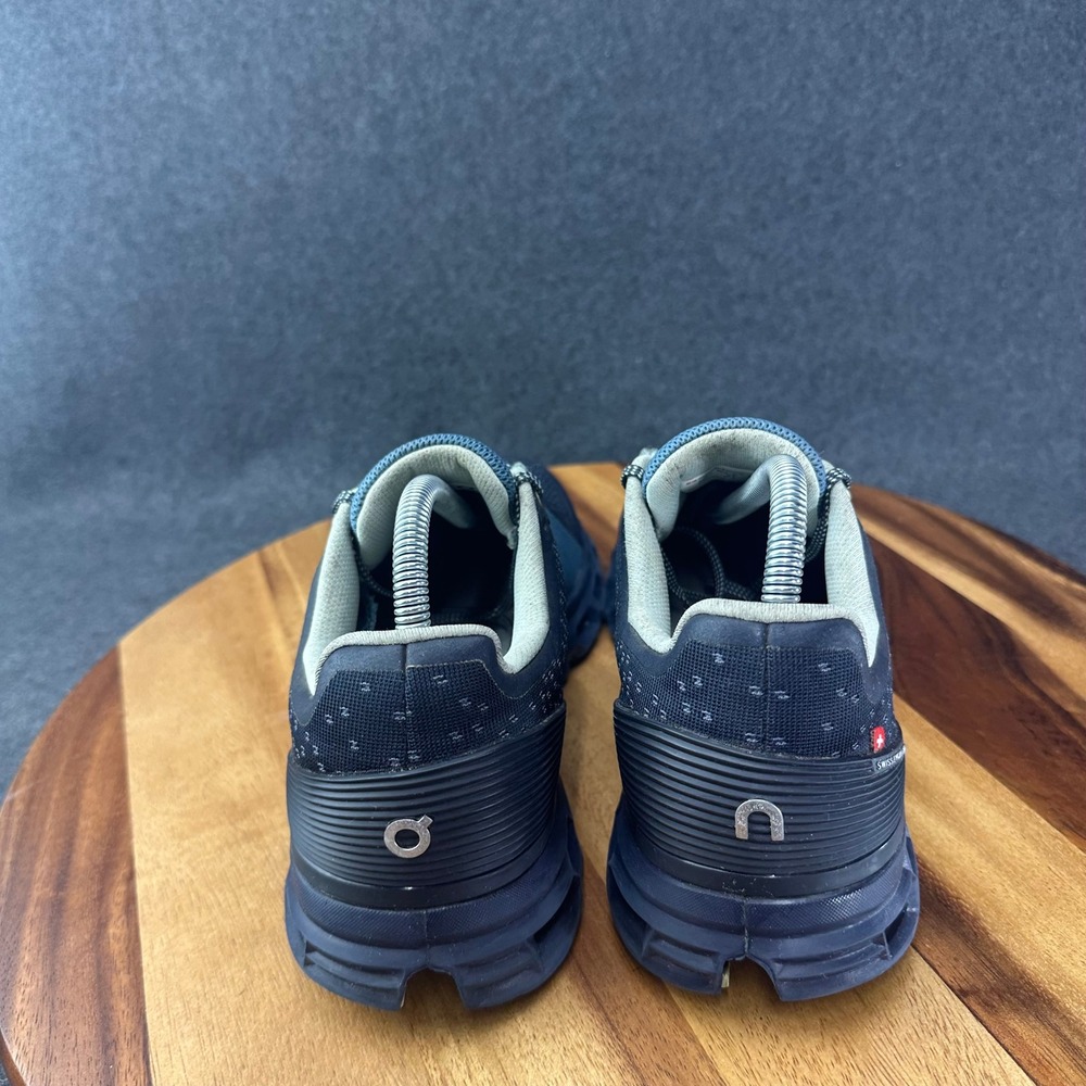 On Running Cloudstratus Navy Blue Road Running Shoes Womens 9.5 Helion CloudTec - Picture 8 of 12